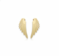 Flamme Drops — flame-shaped gold drop earrings | THE ARCIVE