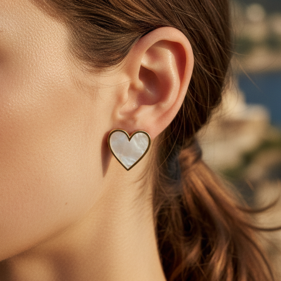 Perle Fine Drops — freshwater pearl drop earrings detail | THE ARCIVE