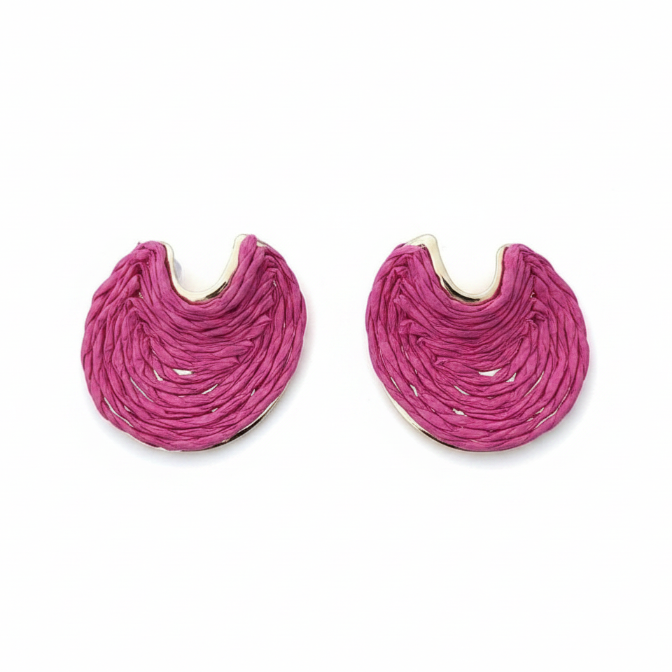 Vague Studs — wave stud earrings detail | THE ARCIVE